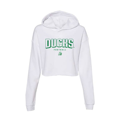 Oregon - NCAA Football : Dierre Hill Jr. - Women's Crop Fleece Hoodie-0