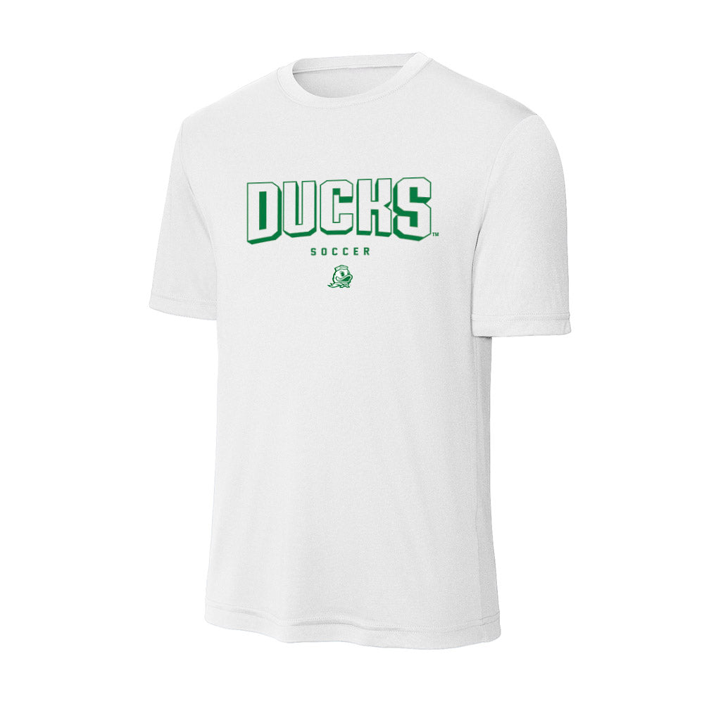 Oregon - NCAA Women's Soccer : Jayde Holley - Activewear T-Shirt-0