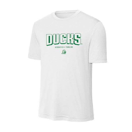 Oregon - NCAA Acrobatics & Tumbling : Ava Gowdy - Activewear T-Shirt-0