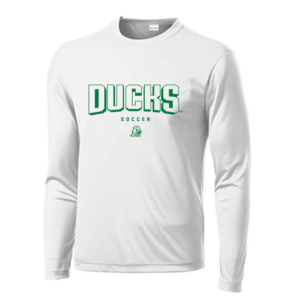 Oregon - NCAA Women's Soccer : Grace Mensah - Activewear Long Sleeve T-Shirt