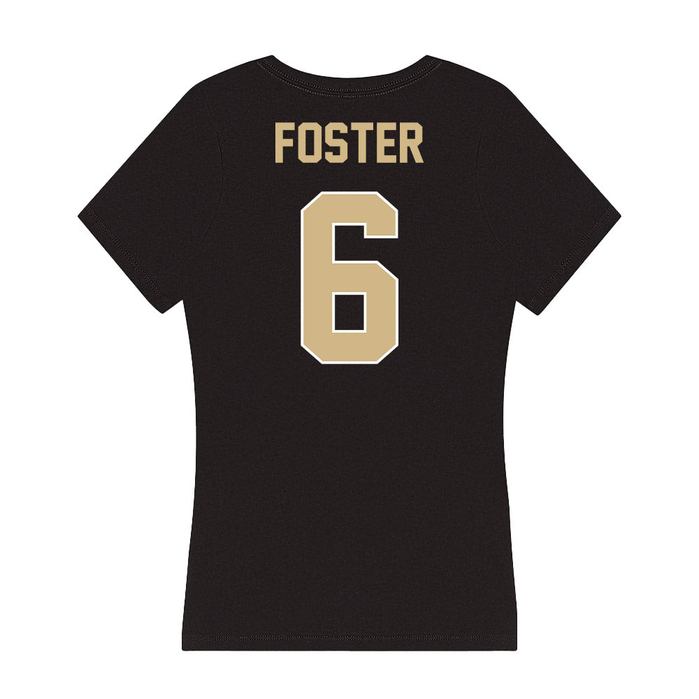Purdue - NCAA Women's Volleyball : Sienna Foster - Women's V-Neck T-Shirt-1