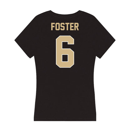 Purdue - NCAA Women's Volleyball : Sienna Foster - Women's V-Neck T-Shirt-1