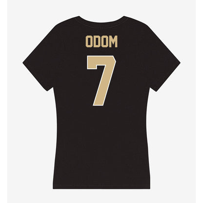 Purdue - NCAA Football : Garyt Odom - Women's V-Neck T-Shirt-1