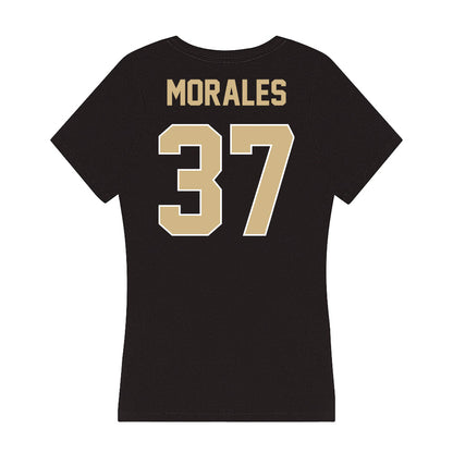 Purdue - NCAA Baseball : Jordan Morales - Women's V-Neck T-Shirt-1