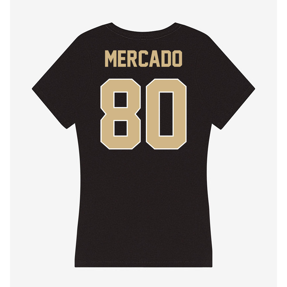 Purdue - NCAA Football : Roman Mercado - Women's V-Neck T-Shirt-1