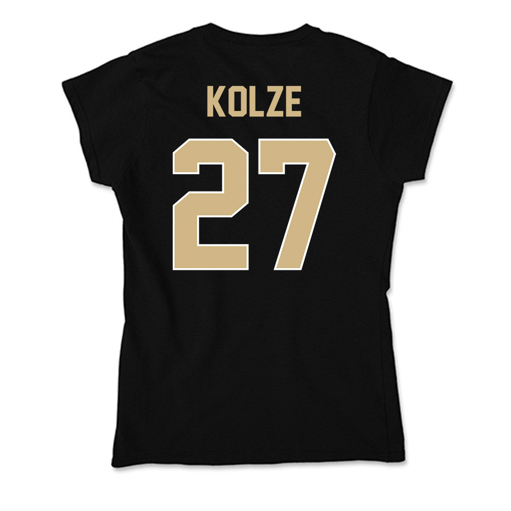 Purdue - NCAA Baseball : Nick Kolze - Soft Style Women’s T-Shirt-1