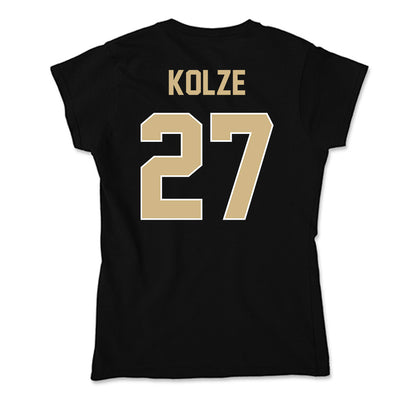 Purdue - NCAA Baseball : Nick Kolze - Soft Style Women’s T-Shirt-1