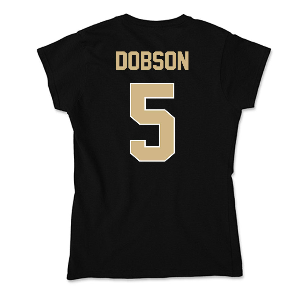 Purdue - NCAA Baseball : Trip Dobson - Soft Style Women’s T-Shirt-1