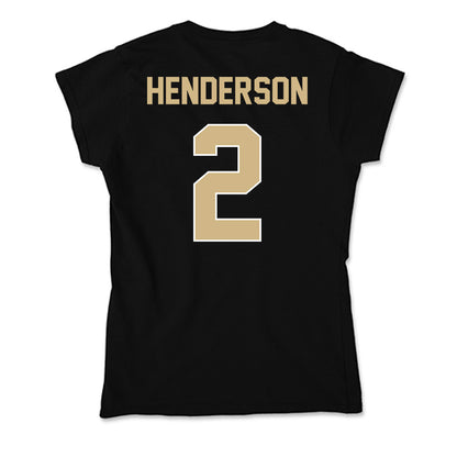 Purdue - NCAA Women's Basketball : Taylor Henderson - Soft Style Women’s T-Shirt-1