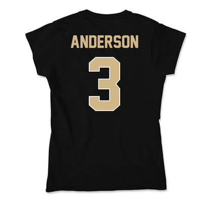 Purdue - NCAA Baseball : Eli Anderson - Soft Style Women’s T-Shirt-1