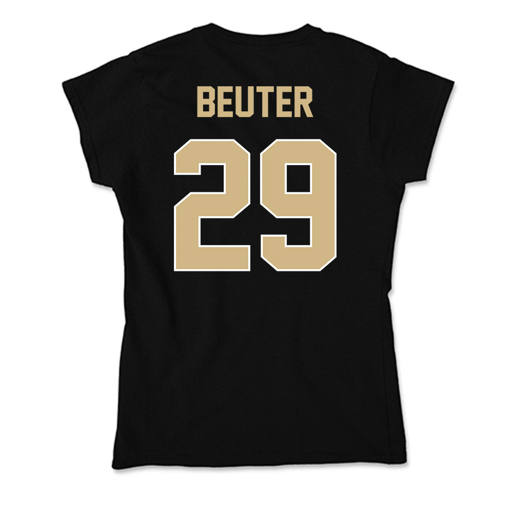 Purdue - NCAA Baseball : Gavin Beuter - Soft Style Women’s T-Shirt-1