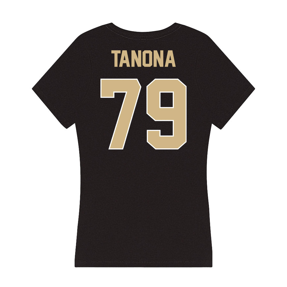 Purdue - NCAA Football : Joey Tanona - Women's V-Neck T-Shirt-1