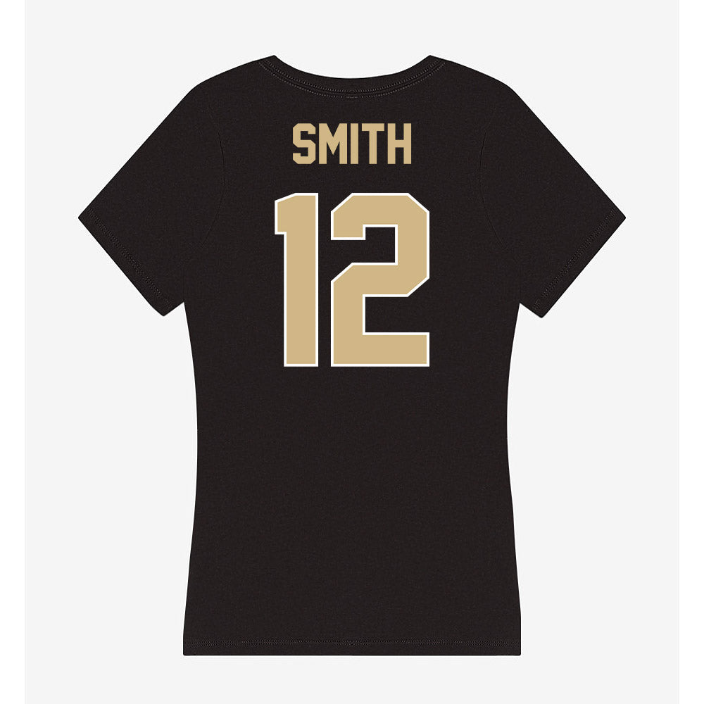 Purdue - NCAA Football : Corey Smith - Women's V-Neck T-Shirt-1
