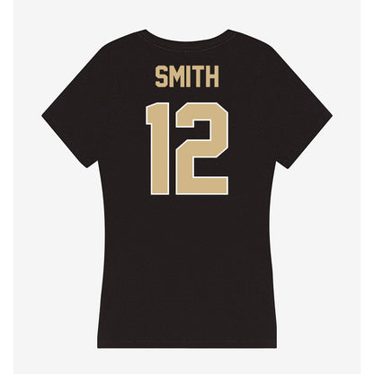 Purdue - NCAA Football : Corey Smith - Women's V-Neck T-Shirt-1