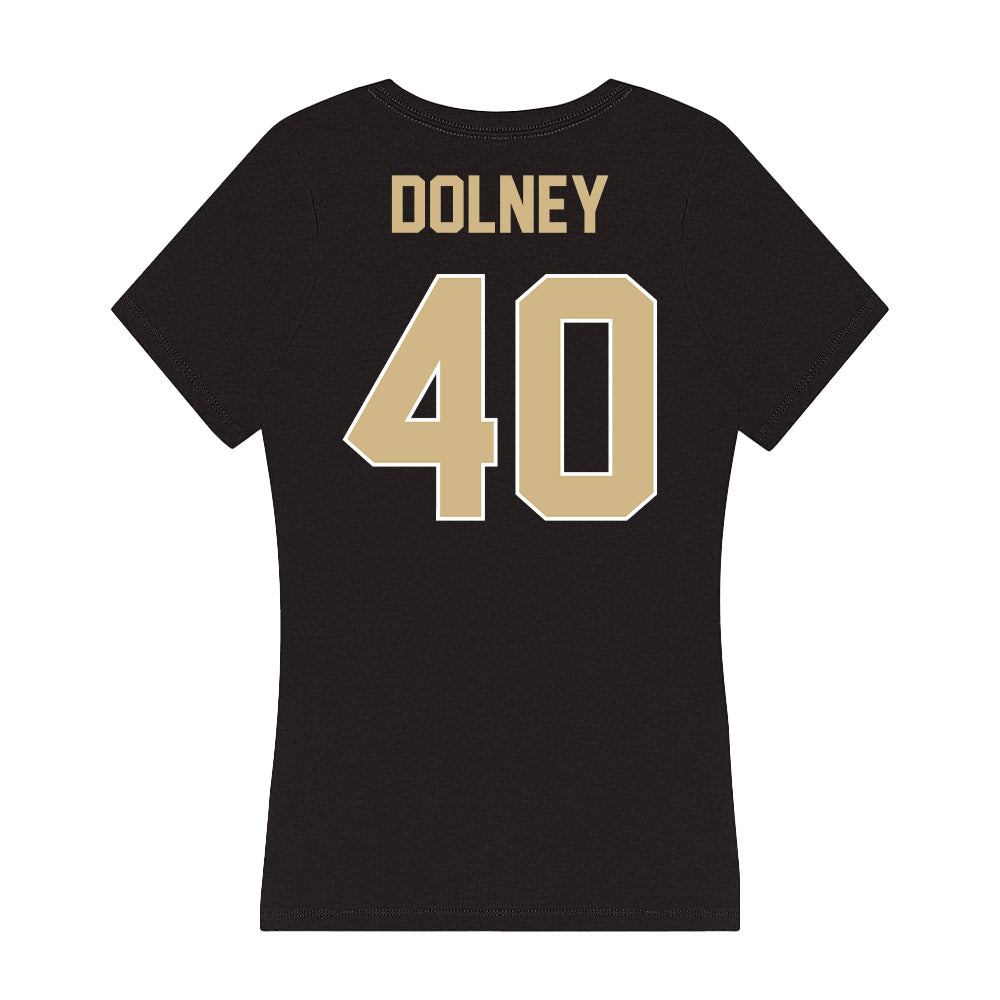 Purdue - NCAA Baseball : Aaron Dolney - Women's V-Neck T-Shirt-1