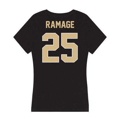 Purdue - NCAA Football : Iain Ramage - Women's V-Neck T-Shirt-1