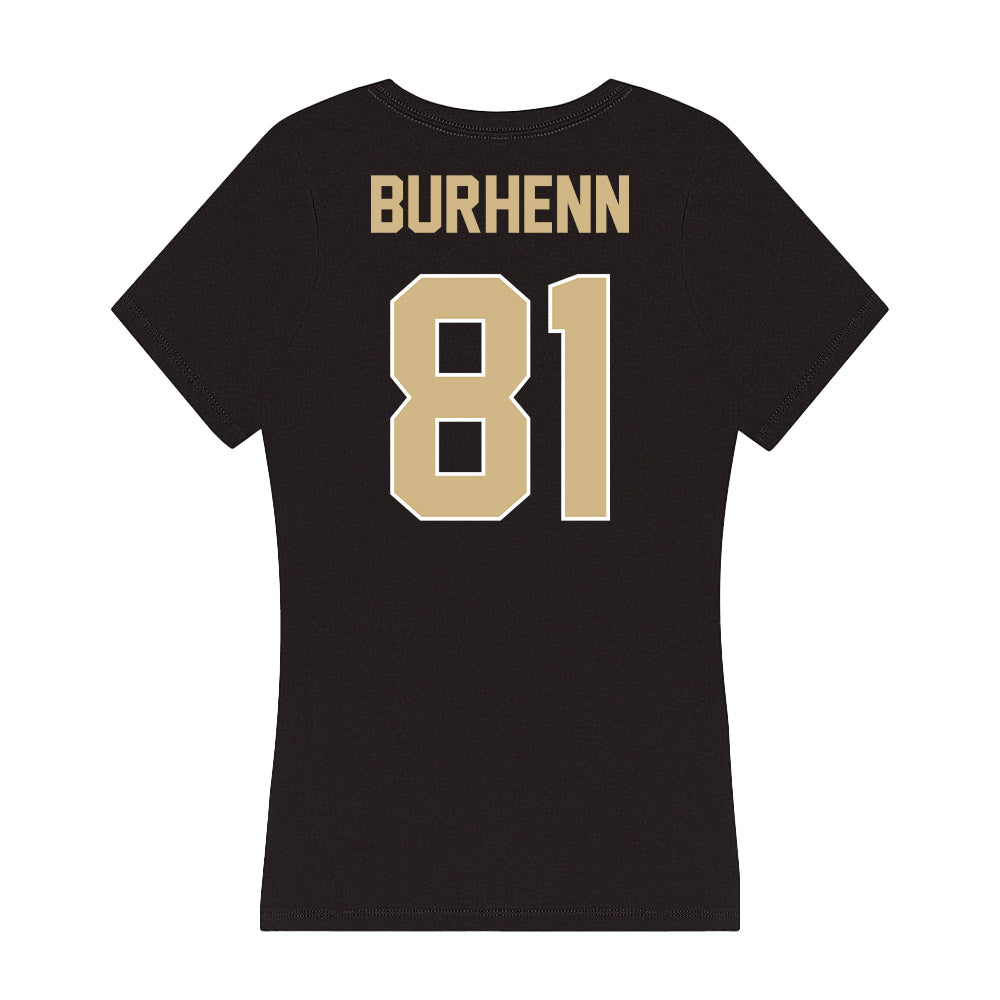 Purdue - NCAA Football : George Burhenn - Women's V-Neck T-Shirt-1