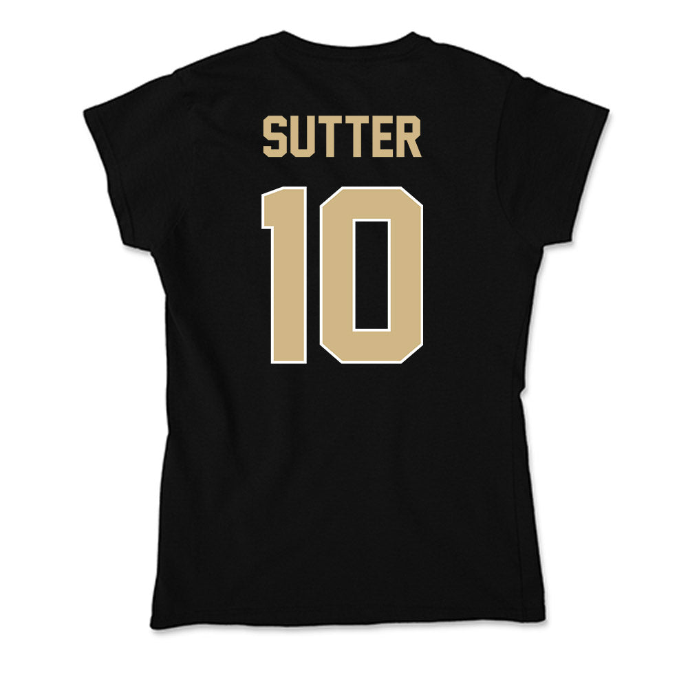 Purdue - NCAA Baseball : Logan Sutter - Soft Style Women’s T-Shirt-1