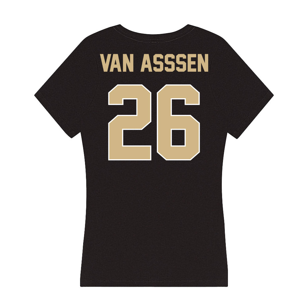 Purdue - NCAA Baseball : Cole Van Asssen - Women's V-Neck T-Shirt-1