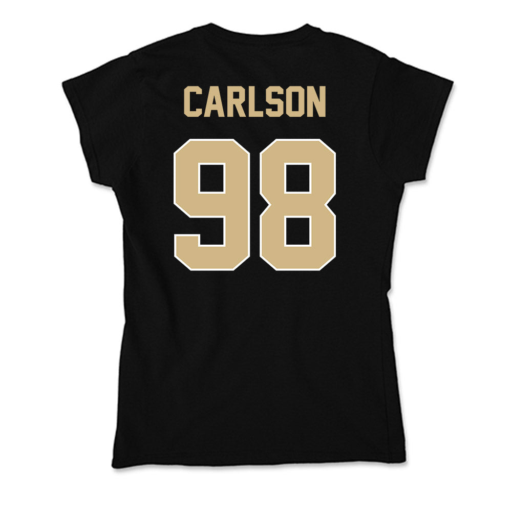 Purdue - NCAA Football : Drake Carlson - Soft Style Women’s T-Shirt-1