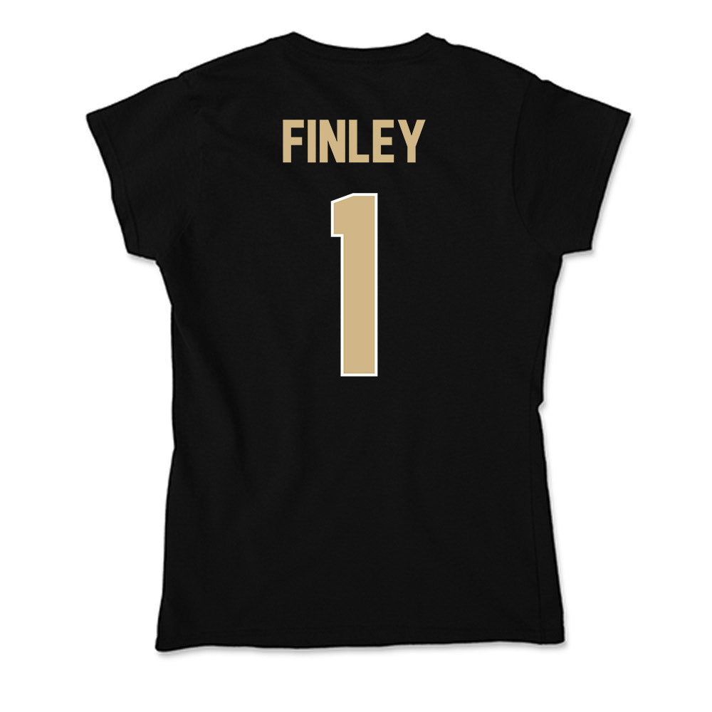 Purdue - NCAA Baseball : Maclane Finley - Soft Style Women’s T-Shirt-1