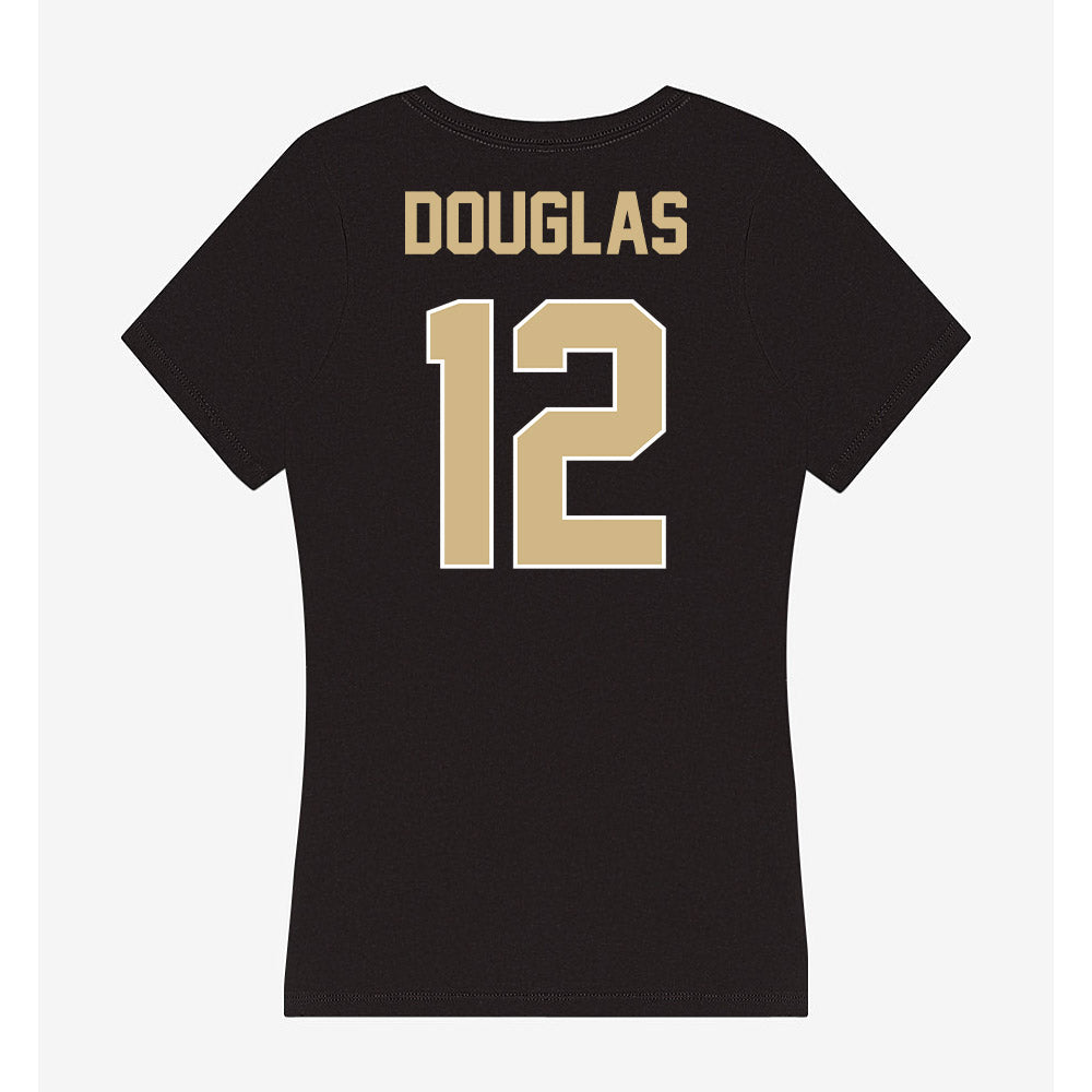 Purdue - NCAA Softball : Bella Douglas - Women's V-Neck T-Shirt-1
