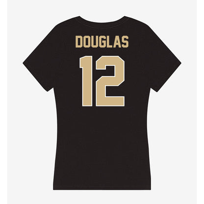 Purdue - NCAA Softball : Bella Douglas - Women's V-Neck T-Shirt-1