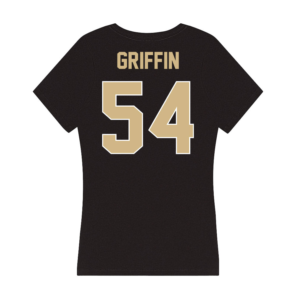 Purdue - NCAA Football : Luke Griffin - Women's V-Neck T-Shirt-1