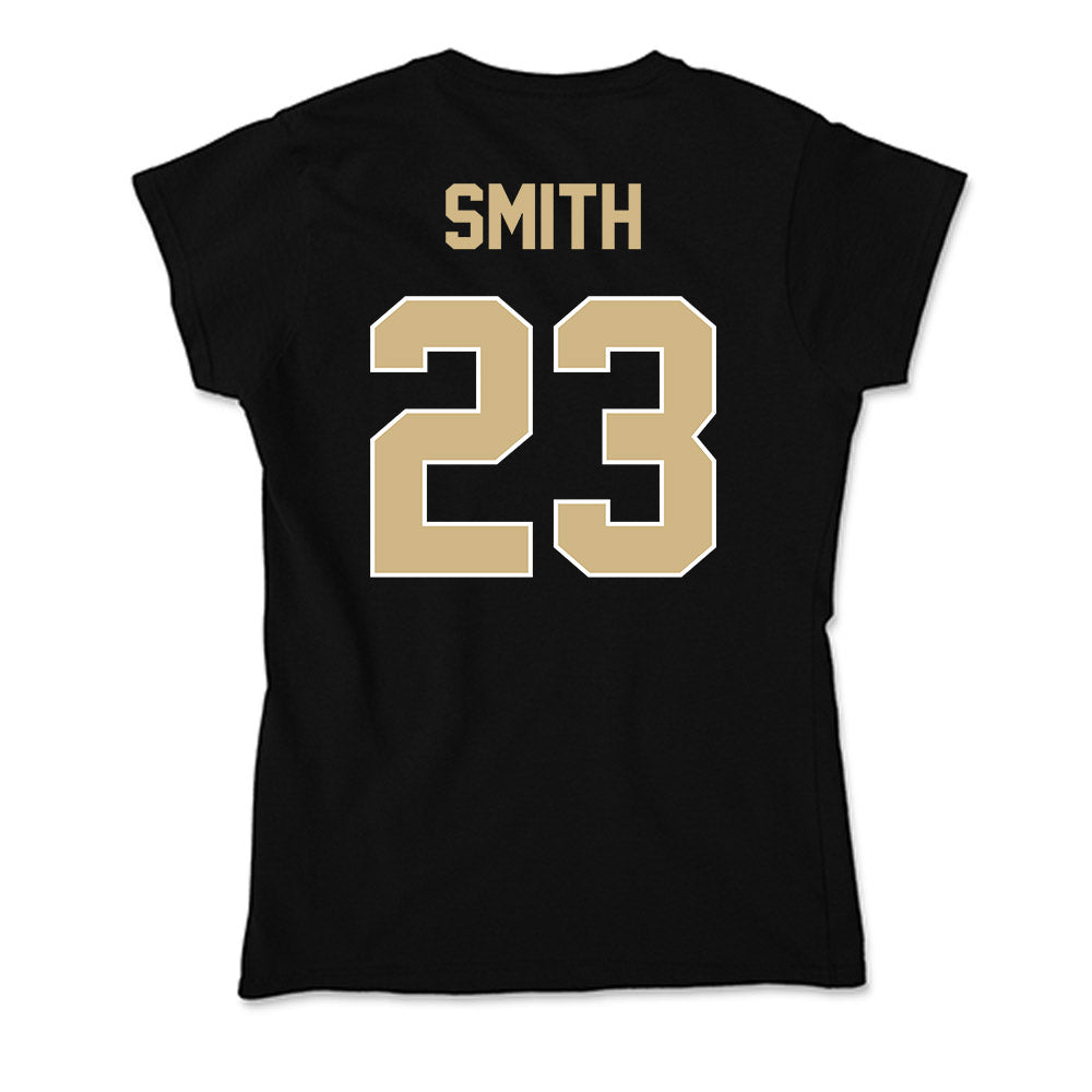 Purdue - NCAA Women's Basketball : Kiara Smith - Soft Style Women’s T-Shirt-1