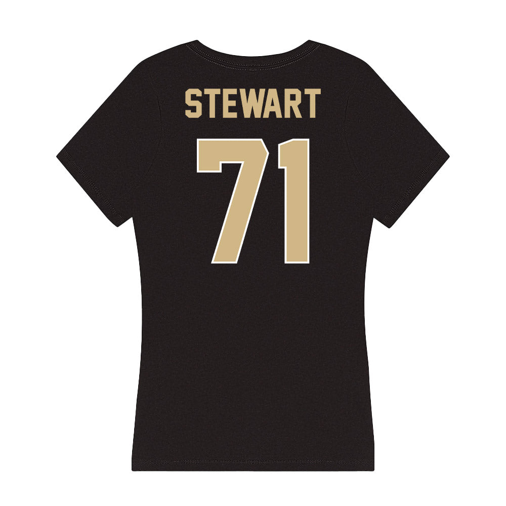 Purdue - NCAA Football : Corey Stewart - Women's V-Neck T-Shirt-1