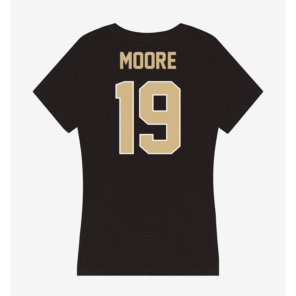 Purdue - NCAA Baseball : Avery Moore - Women's V-Neck T-Shirt-1