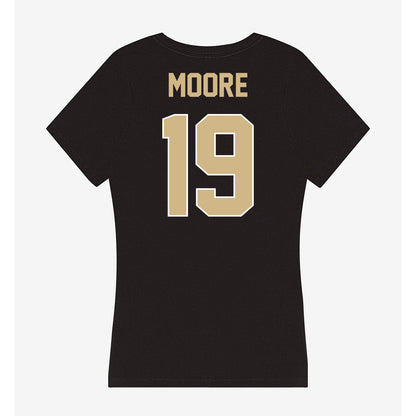 Purdue - NCAA Baseball : Avery Moore - Women's V-Neck T-Shirt-1