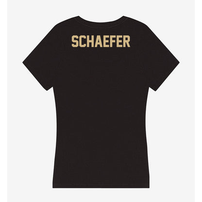 Purdue - NCAA Wrestling : Isaiah Schaefer - Women's V-Neck T-Shirt-1