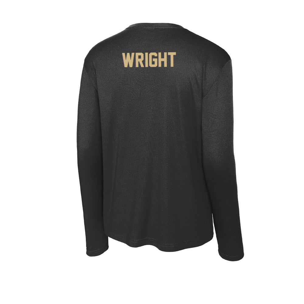 Purdue - NCAA Women's Swimming & Diving : Daryn Wright - Activewear Long Sleeve T-Shirt