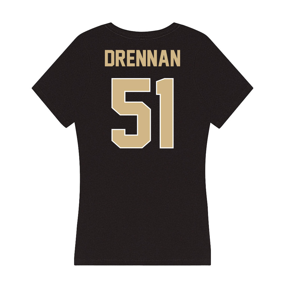 Purdue - NCAA Football : Landon Drennan - Women's V-Neck T-Shirt-1