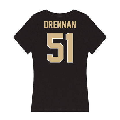 Purdue - NCAA Football : Landon Drennan - Women's V-Neck T-Shirt-1