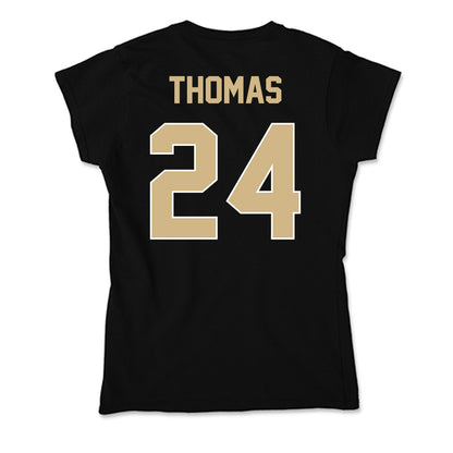 Purdue - NCAA Football : Malachi Thomas - Soft Style Women’s T-Shirt-1