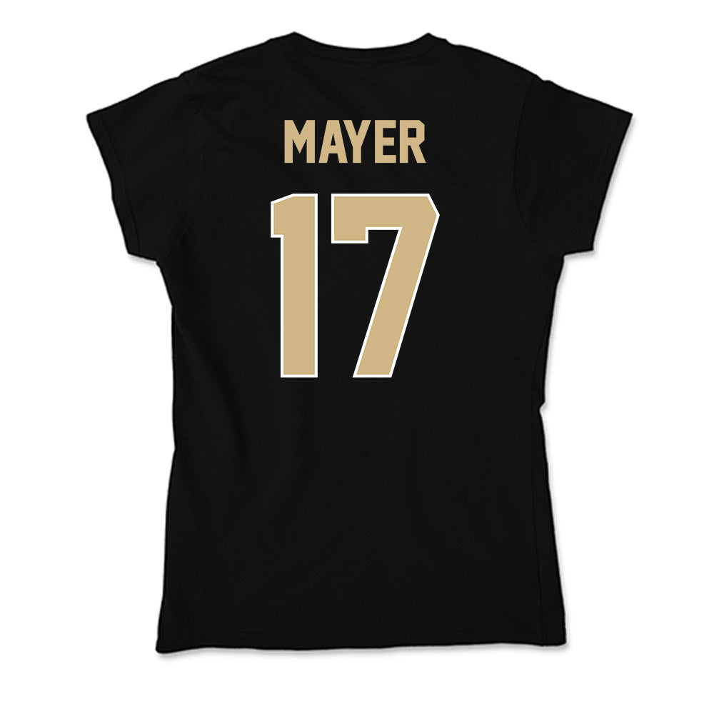 Purdue - NCAA Men's Basketball : Omer Mayer - Soft Style Women’s T-Shirt-1