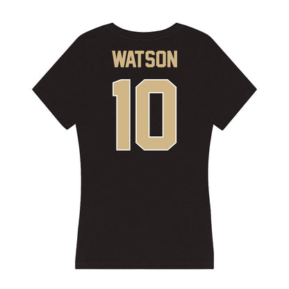 Purdue - NCAA Football : Jesse Watson - Women's V-Neck T-Shirt-1