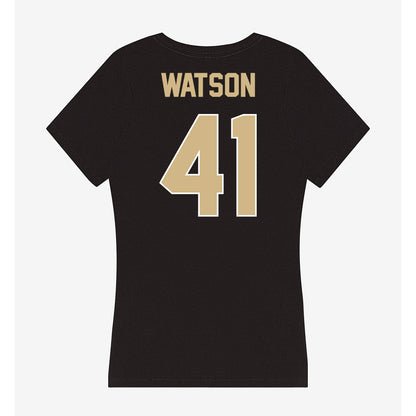 Purdue - NCAA Baseball : Gabriel Watson - Women's V-Neck T-Shirt-1