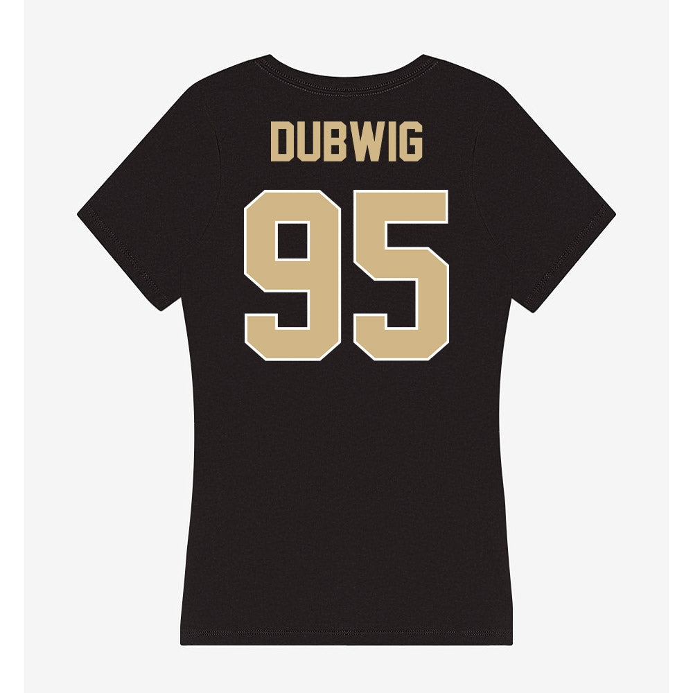 Purdue - NCAA Football : Samuel Dubwig - Women's V-Neck T-Shirt-1