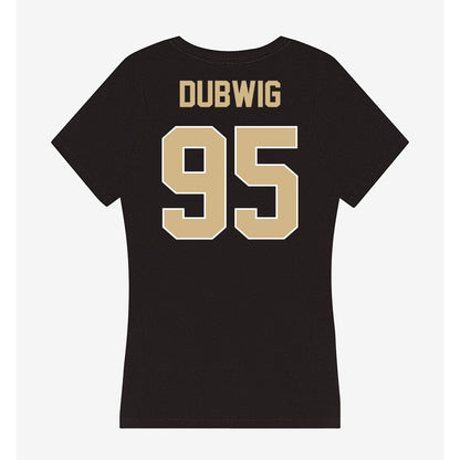 Purdue - NCAA Football : Samuel Dubwig - Women's V-Neck T-Shirt-1