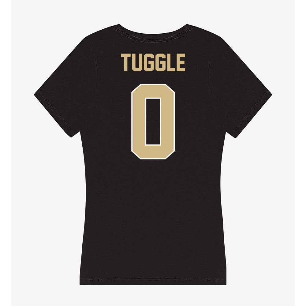 Purdue - NCAA Football : Nitro Tuggle - Women's V-Neck T-Shirt-1