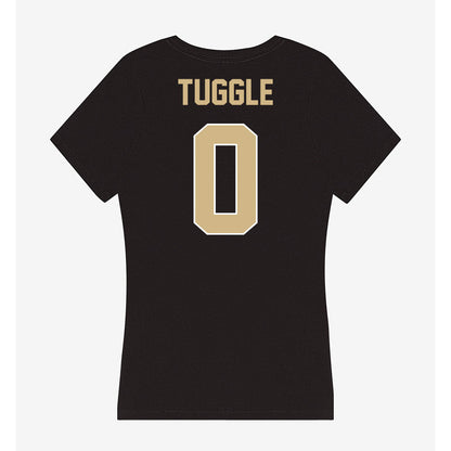 Purdue - NCAA Football : Nitro Tuggle - Women's V-Neck T-Shirt-1