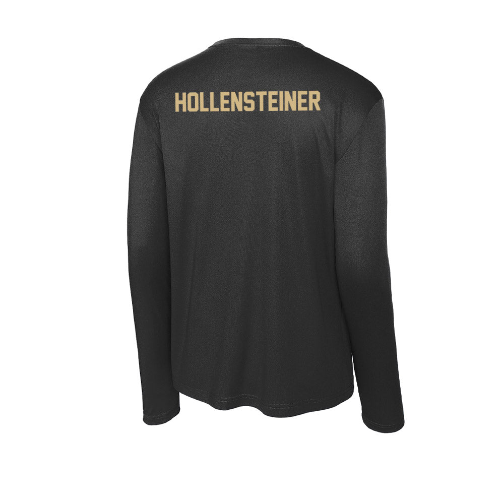 Purdue - NCAA Men's Track & Field : William Hollensteiner - Activewear Long Sleeve T-Shirt-1