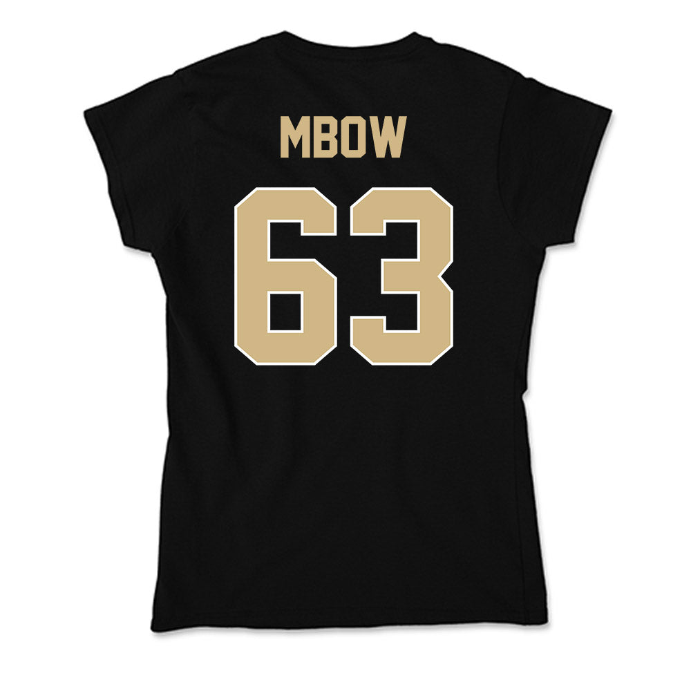 Purdue - NCAA Football : Marcus Mbow - Soft Style Women’s T-Shirt-1