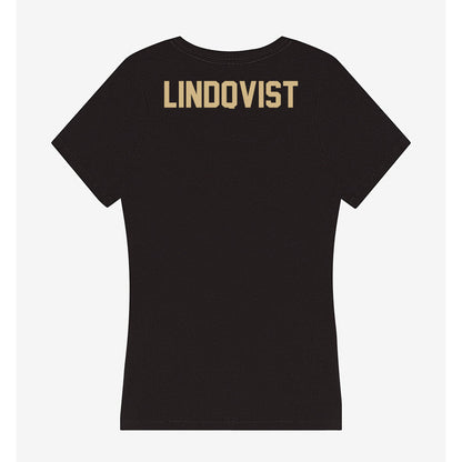 Purdue - NCAA Women's Golf : Ida Lindqvist - Women's V-Neck T-Shirt-1