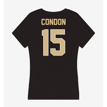 Purdue - NCAA Softball : Maura Condon - Women's V-Neck T-Shirt-1