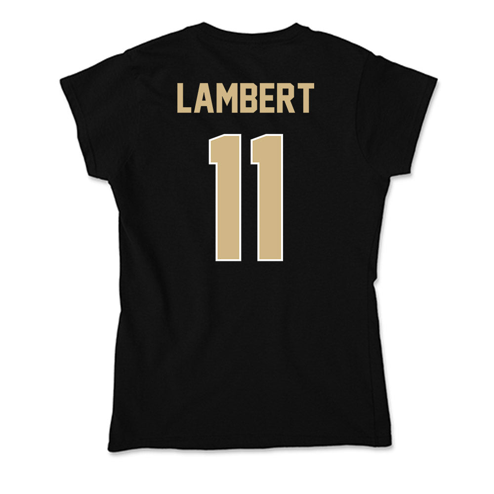 Purdue - NCAA Baseball : Cal Lambert - Soft Style Women’s T-Shirt-1