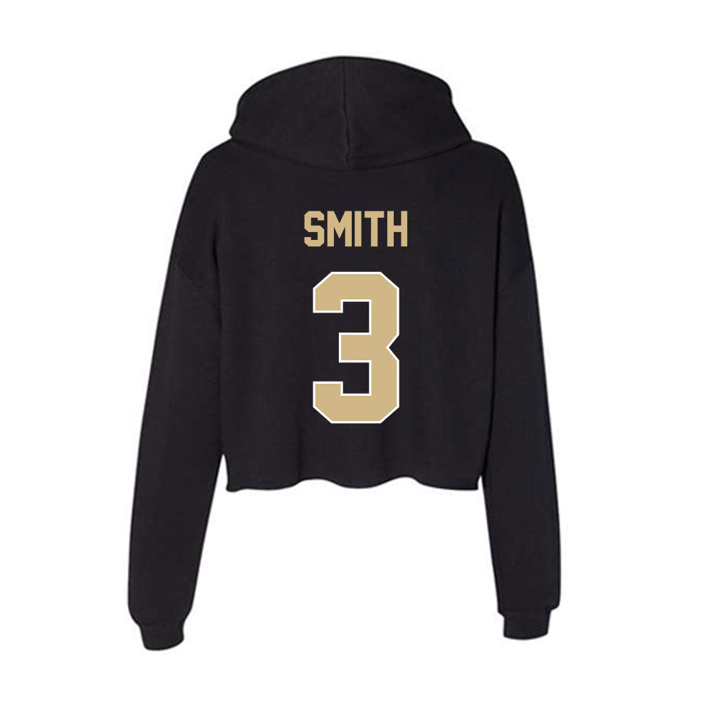 Purdue - NCAA Football : Sterling Smith - Women's Crop Fleece Hoodie-1